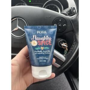 Perfectly Posh Hand Creme “Naughty & Spice” Sweet Vanilla Coconut Milk, Cardamom